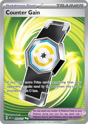 Pokemon TCG - ME: Ascended Heroes - Counter Gain - 259/217 - Holofoil