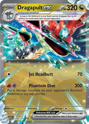 Pokemon TCG - ME: Ascended Heroes - Dragapult ex - 160/217 - Holofoil