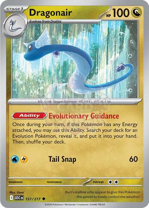 Pokemon TCG - ME: Ascended Heroes - Dragonair - 151/217