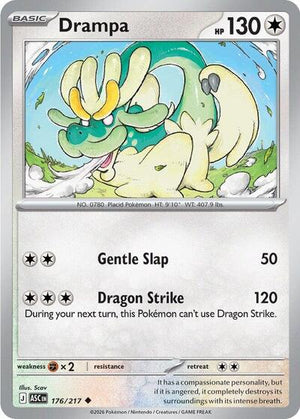 Pokemon TCG - ME: Ascended Heroes - Drampa - 176/217
