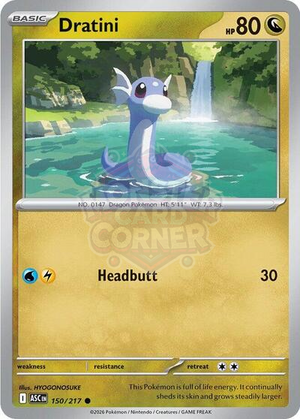 Pokemon TCG - ME: Ascended Heroes - Dratini - 150/217