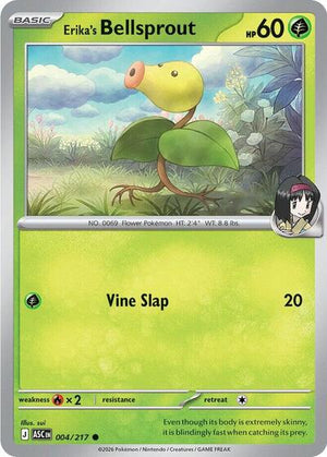 Pokemon TCG - ME: Ascended Heroes - Erika's Bellsprout - 004/217