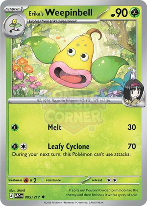 Pokemon TCG - ME: Ascended Heroes - Erika's Weepinbell - 005/217