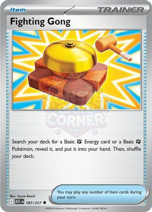 Pokemon TCG - ME: Ascended Heroes - Fighting Gong - 187/217