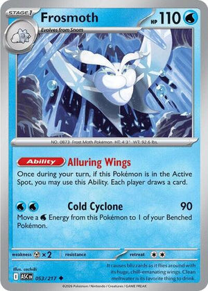 Pokemon TCG - ME: Ascended Heroes - Frosmoth - 053/217
