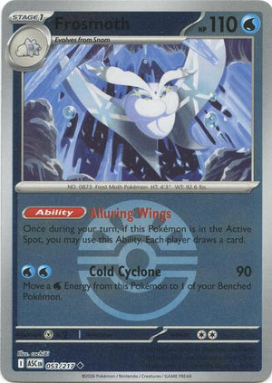 Pokemon TCG - ME: Ascended Heroes - Frosmoth - 053/217 - Friend Ball Reverse Holofoil