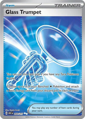 Pokemon TCG - ME: Ascended Heroes - Glass Trumpet - 260/217 - Holofoil