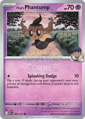 Pokemon TCG - ME: Ascended Heroes - Hop's Phantump - 095/217