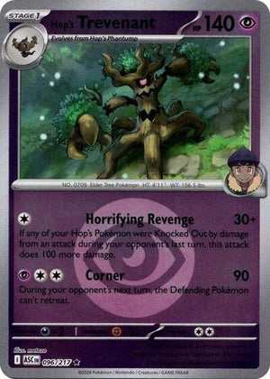 Pokemon TCG - ME: Ascended Heroes - Hop's Trevenant - 096/217 - Reverse Holofoil