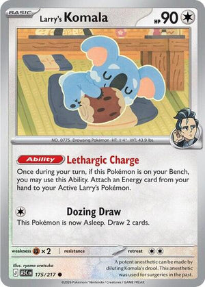 Pokemon TCG - ME: Ascended Heroes - Larry's Komala - 175/217