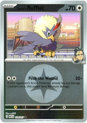 Pokemon TCG - ME: Ascended Heroes - Larry's Rufflet - 173/217 - Reverse Holofoil