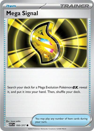 Pokemon TCG - ME: Ascended Heroes - Mega Signal - 193/217