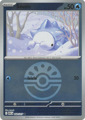 Pokemon TCG - ME: Ascended Heroes - Snom - 052/217 - Friend Ball Reverse Holofoil