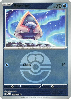 Pokemon TCG - ME: Ascended Heroes - Snorunt - 046/217 - Reverse Holofoil