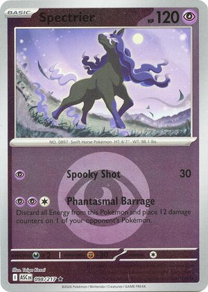 Pokemon TCG - ME: Ascended Heroes - Spectrier - 098/217 - Energy Symbol Reverse Holofoil