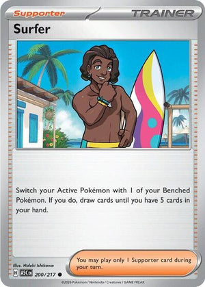Pokemon TCG - ME: Ascended Heroes - Surfer - 200/217