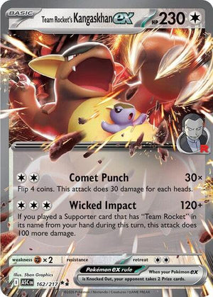 Pokemon TCG - ME: Ascended Heroes - Team Rocket's Kangaskhan ex - 162/217 - Holofoil