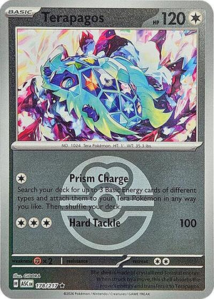 Pokemon TCG - ME: Ascended Heroes - Terapagos - 178/217 - Reverse Holofoil