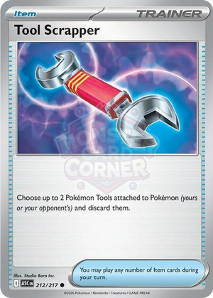 Pokemon TCG - ME: Ascended Heroes - Tool Scrapper - 212/217
