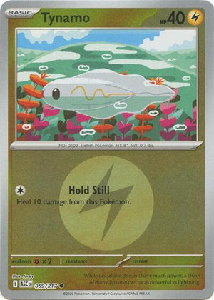 Pokemon TCG - ME: Ascended Heroes - Tynamo - 059/217 - Energy Symbol Reverse Holofoil