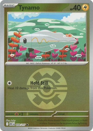 Pokemon TCG - ME: Ascended Heroes - Tynamo - 059/217 - Quick Ball Reverse Holofoil