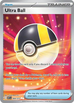 Pokemon TCG - ME: Ascended Heroes - Ultra Ball - 264/217 - Holofoil