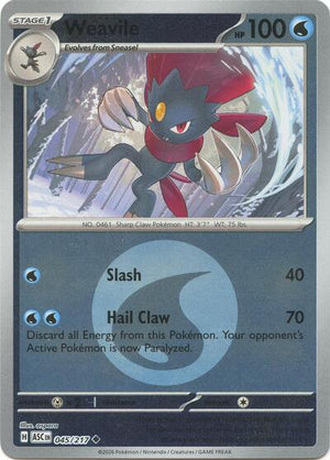 Pokemon TCG - ME: Ascended Heroes - Weavile - 045/217 - Energy Symbol Reverse Holofoil