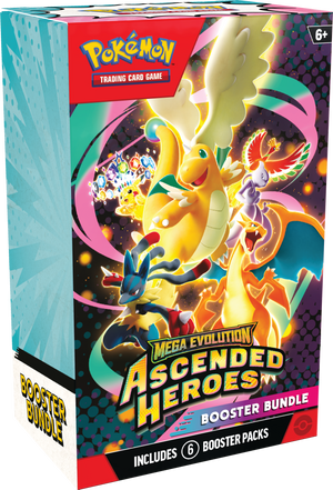 Pokemon TCG - Ascended Heroes - Booster Bundle (6 Packs)