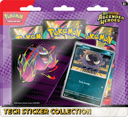 Pokemon TCG - Ascended Heroes - Tech Sticker Collection - Gastly