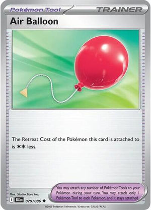 Pokemon TCG - SV10.5: Black Bolt - Air Balloon - 079/086 - Reverse Holofoil
