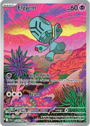 Pokemon TCG - SV10.5: Black Bolt - Elgyem - 120/086 - Holofoil