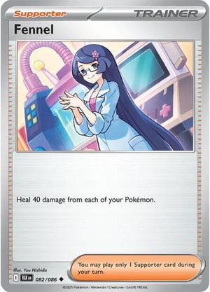 Pokemon TCG - SV10.5: Black Bolt - Fennel - 082/086