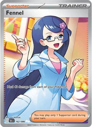 Pokemon TCG - SV10.5: Black Bolt - Fennel - 162/086 - Holofoil