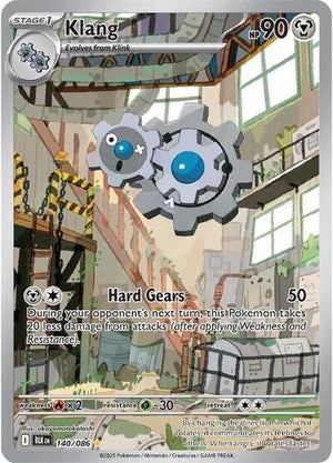 Pokemon TCG - SV10.5: Black Bolt - Klang - 140/086 - Holofoil