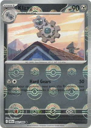 Pokemon TCG - SV10.5: Black Bolt - Klang - 062/086 - Pokeball - Holofoil