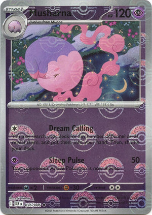 Pokemon TCG - SV10.5: Black Bolt - Musharna - 036/086 - Pokeball - Holofoil