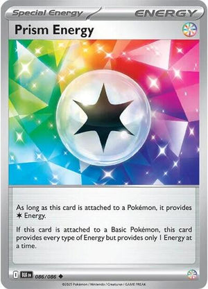 Pokemon TCG - SV10.5: Black Bolt - Prism Energy - 086/086 - Reverse Holofoil