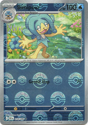 Pokemon TCG - SV10.5: Black Bolt - Simipour - 018/086 - Pokeball - Holofoil