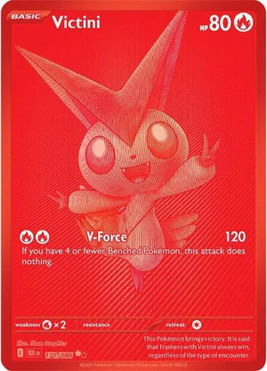 Pokemon TCG - SV10.5: Black Bolt - Victini - 171/086 - Holofoil