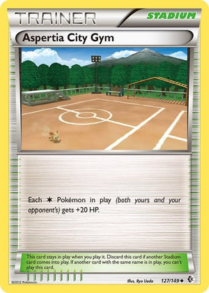 Pokemon TCG - Boundaries Crossed - Aspertia City Gym - 127/149