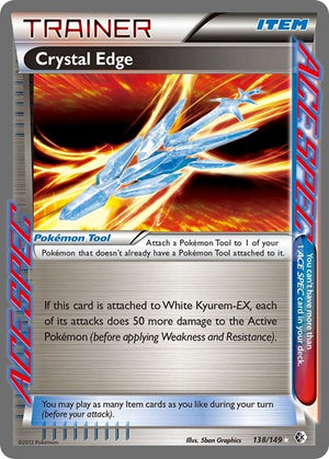 Pokemon TCG - Boundaries Crossed - Crystal Edge - 138/149 - Holofoil
