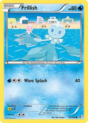 Pokemon TCG - Boundaries Crossed - Frillish - 44/149