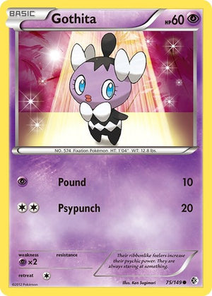 Pokemon TCG - Boundaries Crossed - Gothita - 75/149