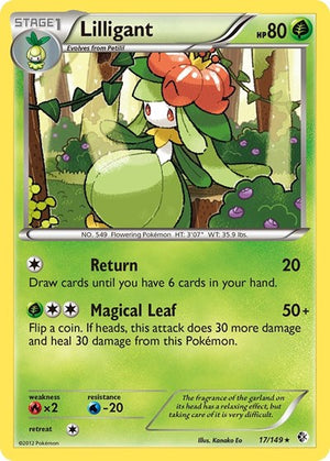 Pokemon TCG - Boundaries Crossed - Lilligant - 17/149