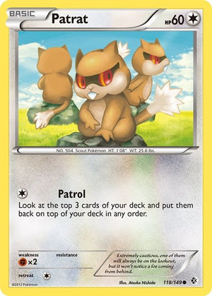 Pokemon TCG - Boundaries Crossed - Patrat - 118/149
