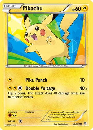 Pokemon TCG - Boundaries Crossed - Pikachu - 50/149