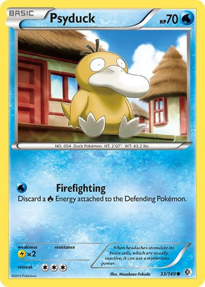 Pokemon TCG - Boundaries Crossed - Psyduck - 33/149
