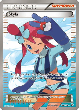 Pokemon TCG - Boundaries Crossed - Skyla - 149/149 - Holofoil