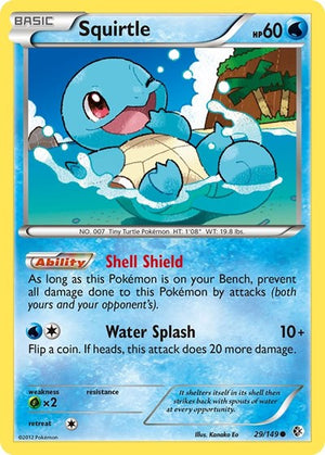 Pokemon TCG - Boundaries Crossed - Squirtle - 29/149