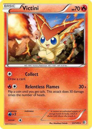 Pokemon TCG - Boundaries Crossed - Victini - 23/149